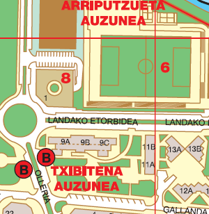 Plano: Ambulatorio de Landako